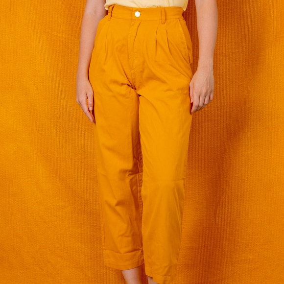 Big Bud Press Pants - Big Bud Press Trousers - MUSTARD YELLOW
